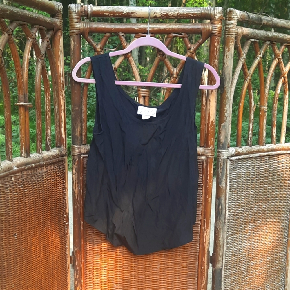 Vintage 80s Try 1 Sleeveless Top